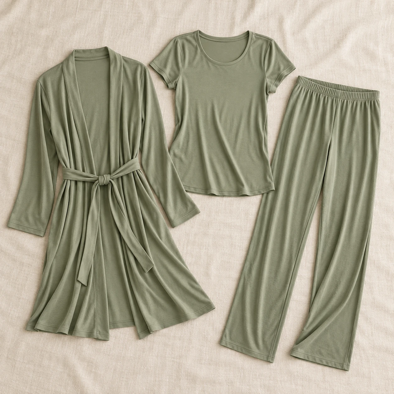 Sage Retreat Three-Piece Set in Sage